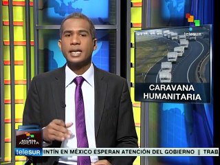 Brigadistas se unen a las caravanas humanitarias de Donbass