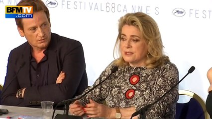 "La Tête haute": Catherine Deneuve revendique son droit de "penser des choses sur Dunkerque"