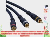C2G / Cables to Go 29108 Velocity RCA Audio/Video Cable (25 Feet)