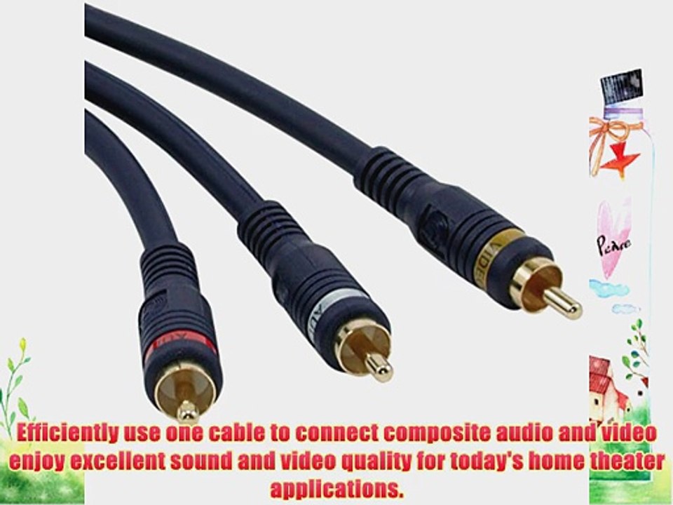 C2G / Cables to Go 29108 Velocity RCA Audio/Video Cable (25 Feet)