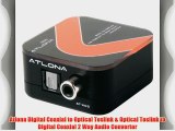 Atlona Digital Coaxial to Optical Toslink