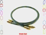 A Pair 1m Guzi High End Performance RCA Audio Cable HiFi Cable