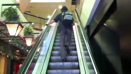 Slinky + Escalator = WIN