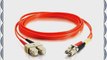 C2G / Cables to Go 33160 LC-SC  62.5/125 OM1 Duplex Multimode PVC Fiber Optic Cable Orange