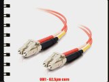 C2G / Cables to Go 33111 LC-LC  62.5/125 OM1 Duplex Multimode PVC Fiber Optic Cable Orange