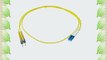 NTW NL-ST/LC-03SDR ST/LC Singlemode Duplex 9/125 Optical Fiber Nonconductive Riser Jumper Cable