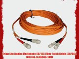 Tripp Lite Duplex Multimode 50/125 Fiber Patch Cable (SC/SC) 10M (33-ft.)(N506-10M)