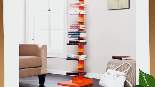 Hein Metal Book/Media Tower / Display Shelves -Orange