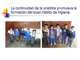 Proyecto  Escolar de Salud Bucal Colegio Manuel Gonzalez Prada -Huaycan- Lima-Perú.