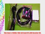 Huhushop(TM) 100KHz-1.7GHz full band UV HF RTL-SDR USB Tuner Receiver DIY KITS with U/V Antenna