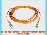 Tripp Lite Duplex Multimode 50/125 Fiber Patch Cable (LC/LC) 2M (6-ft.)(N520-02M)