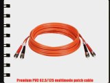 Tripp Lite Duplex Multimode 62.5/125 Fiber Patch Cable (ST/ST) 15M (50-ft.)(N302-15M)