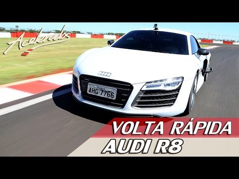 AUDI R8 - VOLTA RÁPIDA #29 COM RUBENS BARRICHELLO | ACELERADOS
