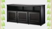 Salamander Designs SB339B/B Synergy Triple Wide A/V Cabinet with Doors and a Center Channel