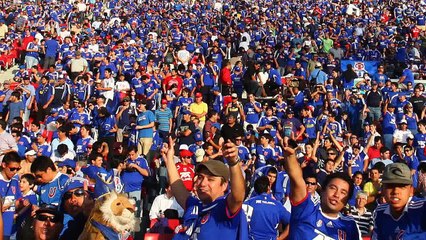 Himno de Universidad de Chile en voz de sus Hinchas - Final Sudamericana 2011
