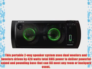 Sony RDHGTK37IP Portable Party System with Bluetooth and NFC Technology