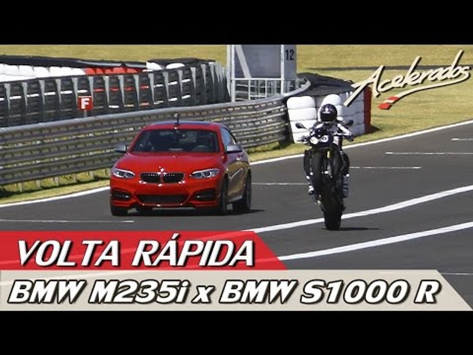 RUBENS BARRICHELLO x ALEX BARROS / BMW M235i x BMW S1000 R - VOLTA RÁPIDA #5 | ACELERADOS