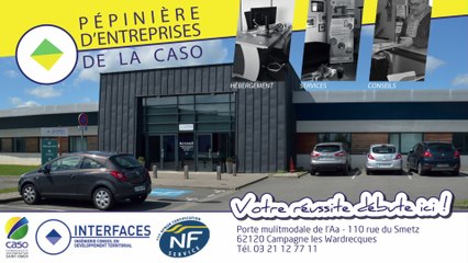 Présentation de la pépinière d'enteprises de la CASO à Saint-Omer