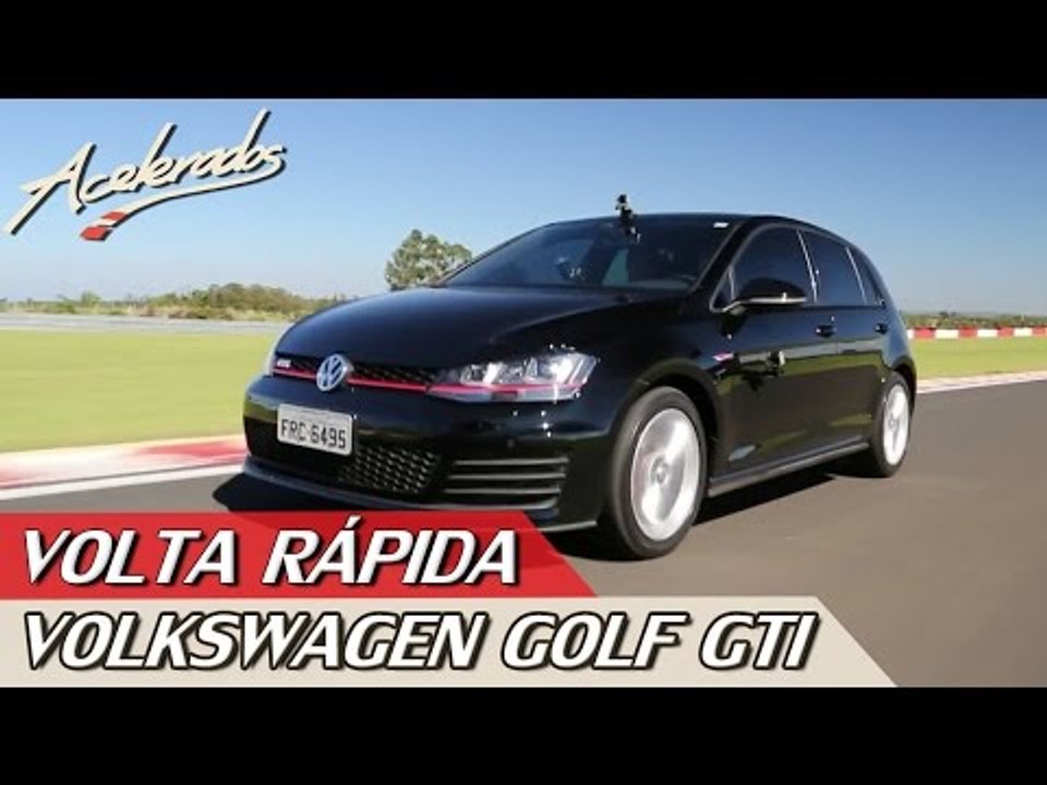 VOLKSWAGEN GOLF GTI - VOLTA RÁPIDA #20 COM RUBENS BARRICHELLO | ACELERADOS
