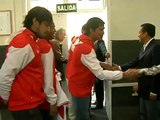 Ollanta Humala se reúne con la Selección Peruana de Fútbol