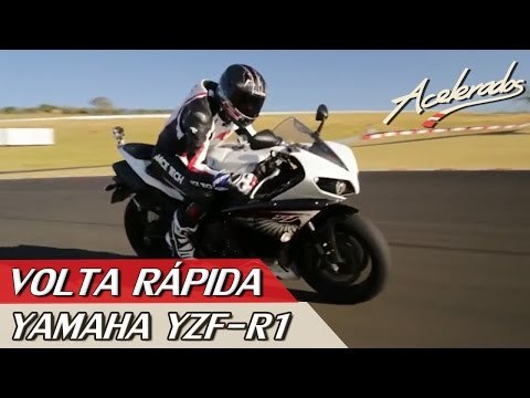 YAMAHA YZF-R1 - VOLTA RÁPIDA #17 COM ALEX BARROS | ACELERADOS