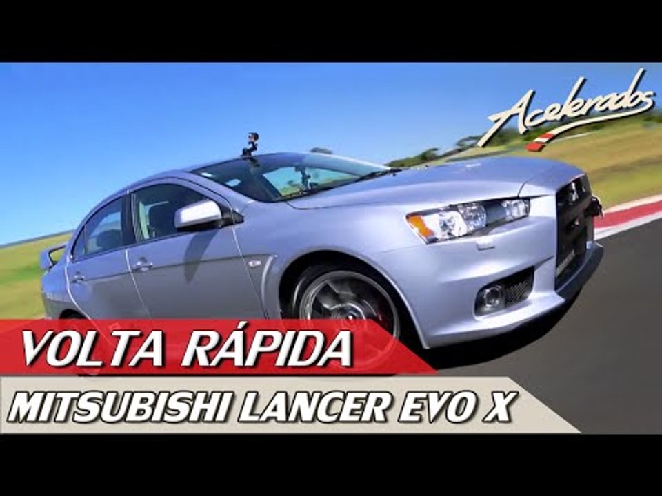 MITSUBISHI LANCER EVO X - VOLTA RÁPIDA #2 COM RUBENS BARRICHELLO | ACELERADOS