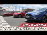 FORD FOCUS X VW GOLF TSI X FIAT BRAVO T-JET - VOLTA RÁPIDA #30 COM RUBENS BARRICHELLO | ACELERADOS