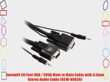 Rosewill 50 Feet VGA / SVGA Male to Male Cable with 3.5mm Stereo Audio Cable (RCW-H9026)