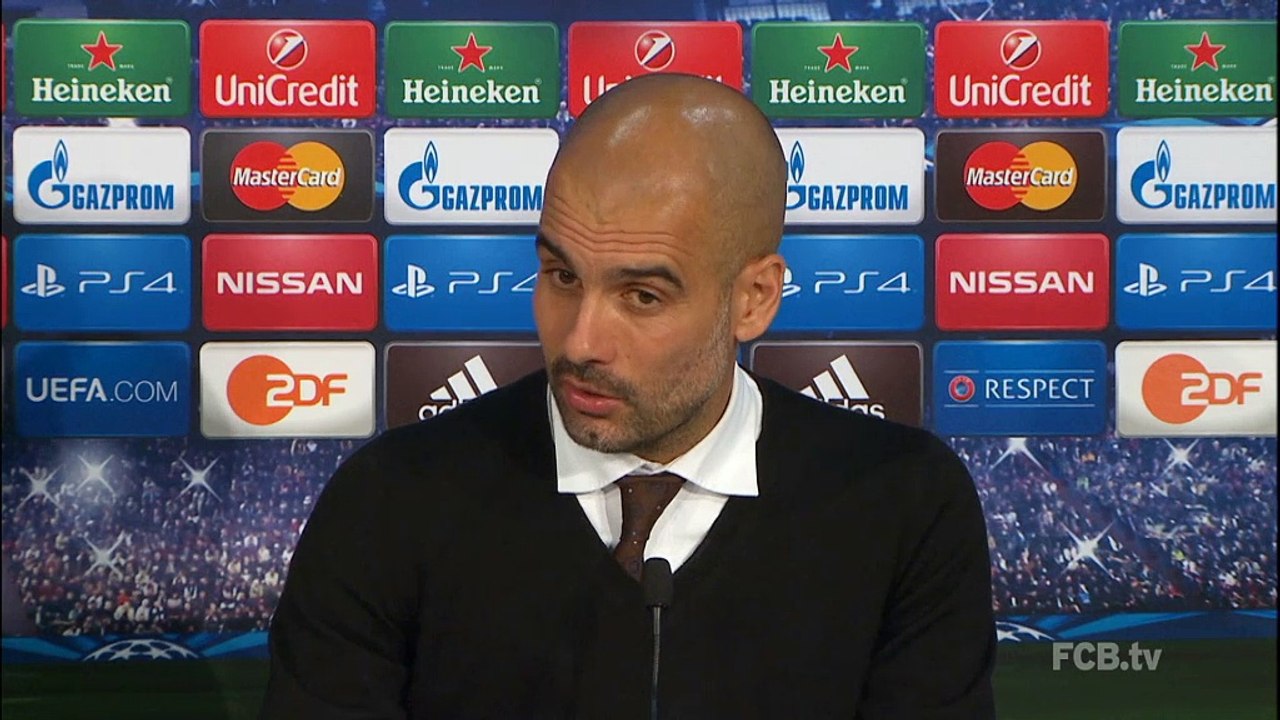 Pep: 'Für solche Tage bin ich Trainer'