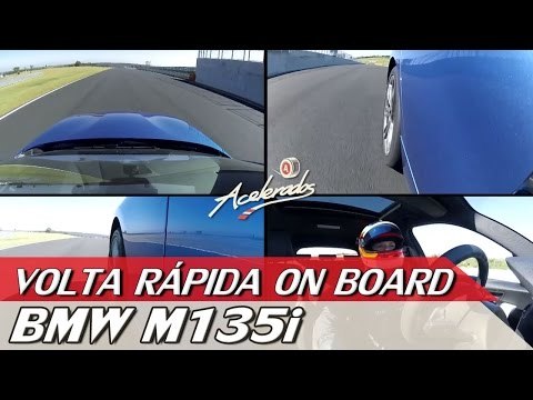 BMW M135i - VOLTA RÁPIDA ON BOARD #3 COM RUBENS BARRICHELLO | ACELERADOS