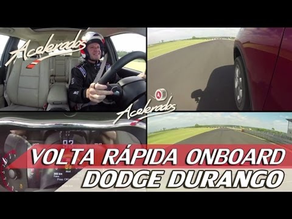 DODGE DURANGO - VOLTA RÁPIDA ONBOARD #32 COM RUBENS BARRICHELLO | ACELERADOS