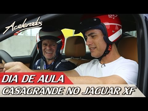 RUBENS BARRICHELLO ENSINA CARLOS CASAGRANDE NO JAGUAR XF - DIA DE AULA #4 | ACELERADOS