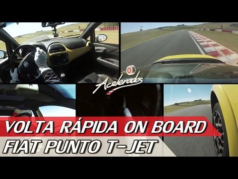 FIAT PUNTO T-JET - VOLTA RÁPIDA ON BOARD #11 COM RUBENS BARRICHELLO | ACELERADOS