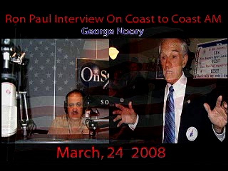 Ron Paul Interview 4 of 4 (Coast to Coast AM) March 24