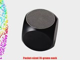 Matrix Audio Qube Rechargeable Mini-Speaker for Universal 3.5mm Devices - Black (MQUBEBKA)