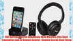 Pyle Home PIH30R UHF Wireless Stereo Headphone with Wireless iPhone/iPod Dock Transmitter and