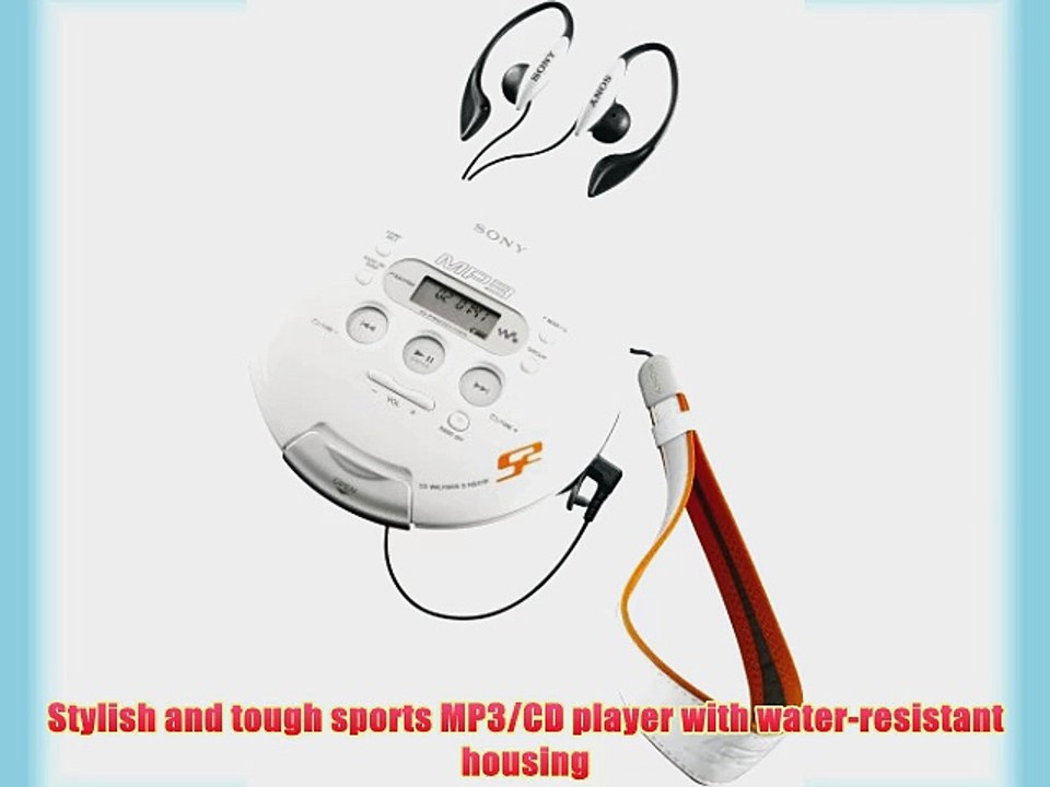 Sony DNS313F S2 Sports MP3/CD Walkman with AM/FM Tuner (White)