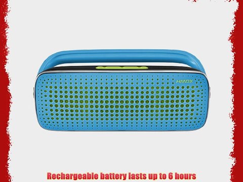 HMDX HX-P450BL HoMedics Blast Bluetooth Boom Box (Blue)