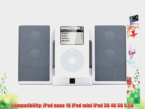 Altec Lansing inMotion iM3C Portable Audio System for iPod (White)