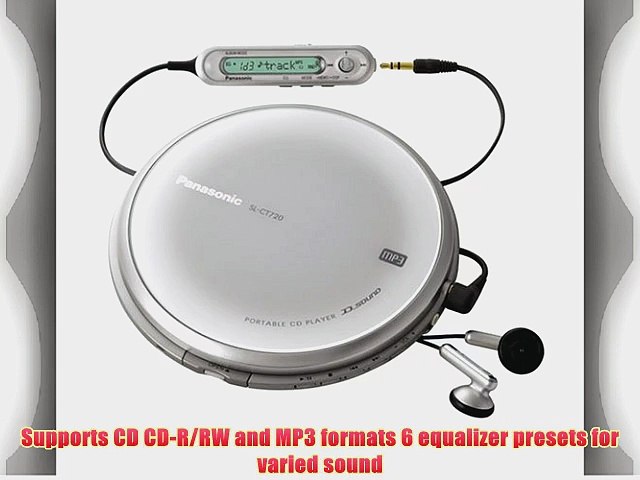 Panasonic SL-CT720 Portable CD / MP3 Player with D.Sound