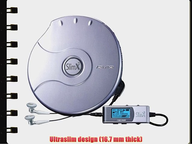 iriver SlimX iMP-350 CD/MP3 Player with Ultraslim Design - video Dailymotion