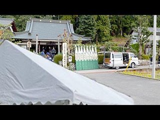 葬式のテント飛び男性１人死亡