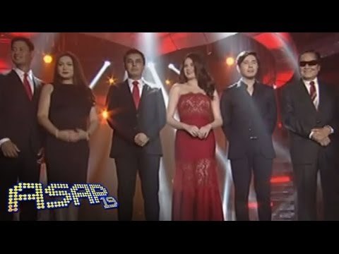 The powerhouse cast of Sana Bukas Pa Ang Kahapon on ASAP stage