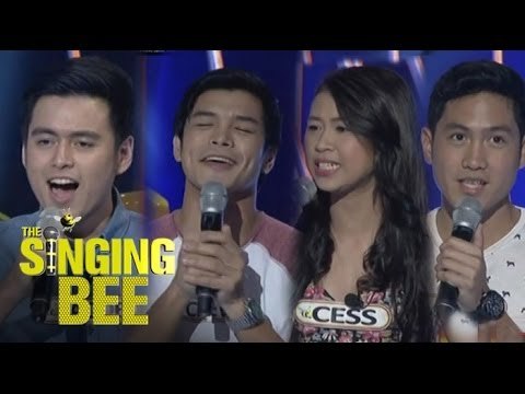 PBB Ex-Housemates Jacob, Chevin, Axel and Cess on The Singing Bee