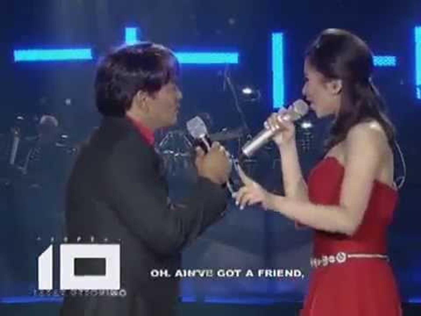 ⁣Sarah Geronimo sings 'You've Got A Friend' with Daddy Delfin