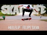 Heelflip | Tutorial #SKATELIFE | Felipe Silva