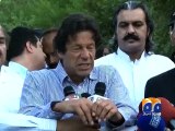 Imran demands action against perpetrators of Karachi bus attack-Geo Reports-13 May 2015