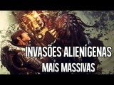 INVASÕES ALIENÍGENAS MAIS MASSIVAS DOS GAMES