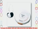 Panasonic SL-SV590W Personal CD/MP3 Player with D.sound Technology White