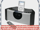 EMERSON IC200S Emerson iPod Stereo Clock Radi